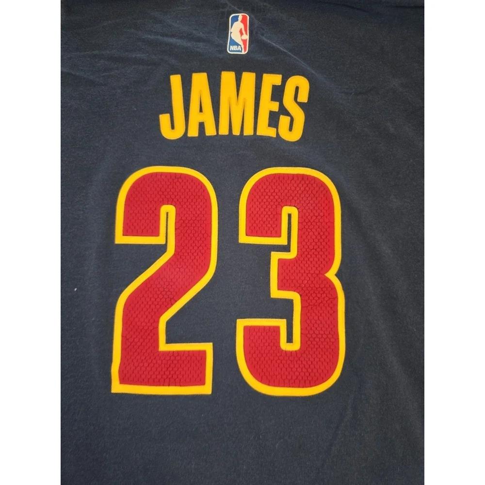 Adidas The Go To Tee NBA Cleveland Cavaliers Cavs Lebron James #23 Shirt Mens 2X